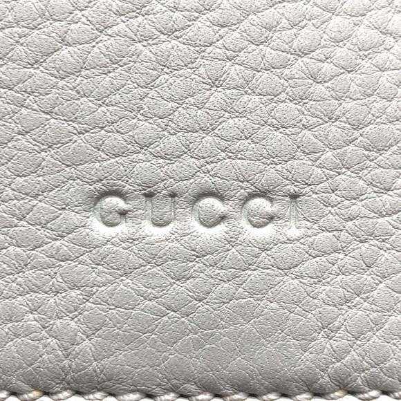 GUCCI Authentic White Leather Bamboo Backpack main image 16